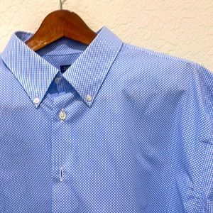 Mens Joseph Abboud Button Down Short Sleeve